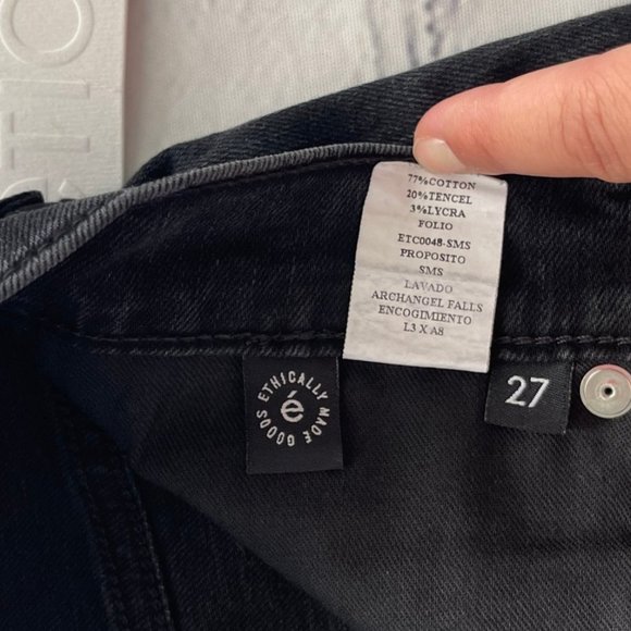 Ética Giselle High Waist Skinny Jean in Archangel Falls - Picture 8 of 9